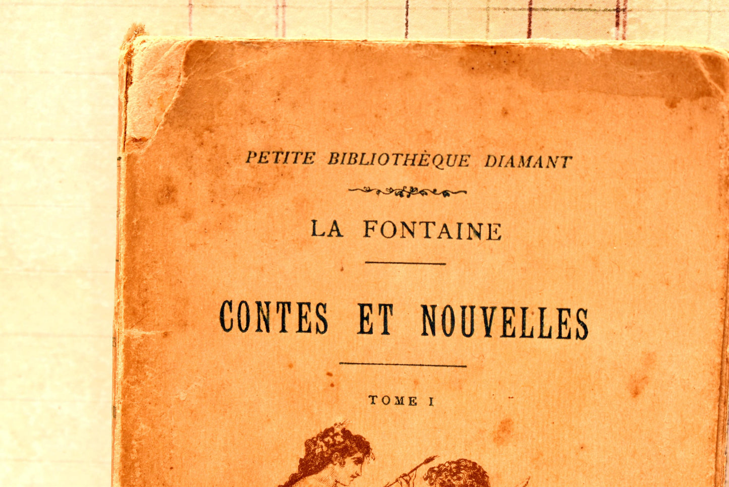 Contes et Nouvelles la Fontaine - Gorgeous Mid Victorian Saucy French Poetry from Petite Bibliothèque