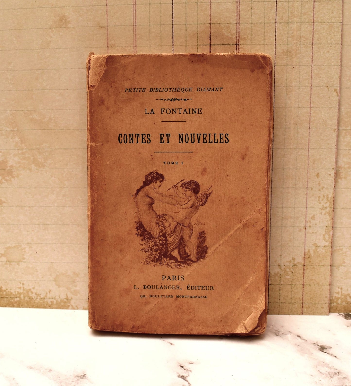 Contes et Nouvelles la Fontaine - Gorgeous Mid Victorian Saucy French Poetry from Petite Bibliothèque