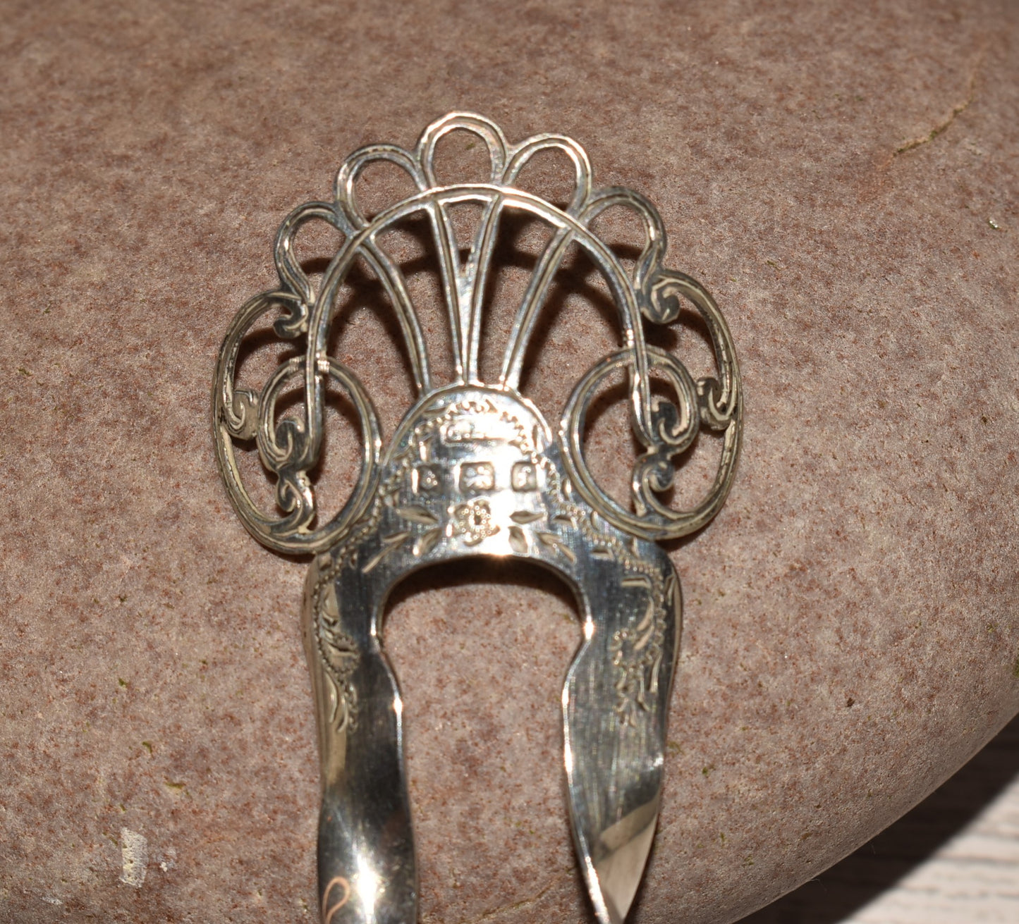 Solid Silver Hair Comb Decoration 1905 Edwardian