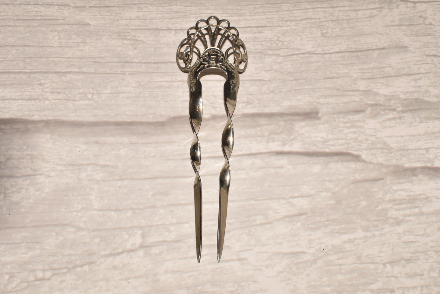 Solid Silver Hair Comb Decoration 1905 Edwardian